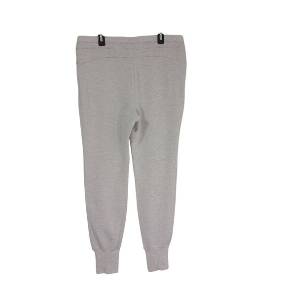 Athleta Pants Joggers Women Heathered Gray Drawstring Waist & Zipper Pockets S - Picture 7 of 10